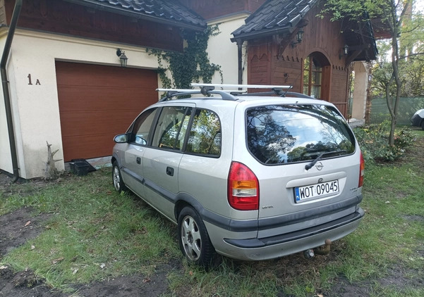 Opel Zafira cena 2900 przebieg: 384317, rok produkcji 2001 z Otwock małe 497